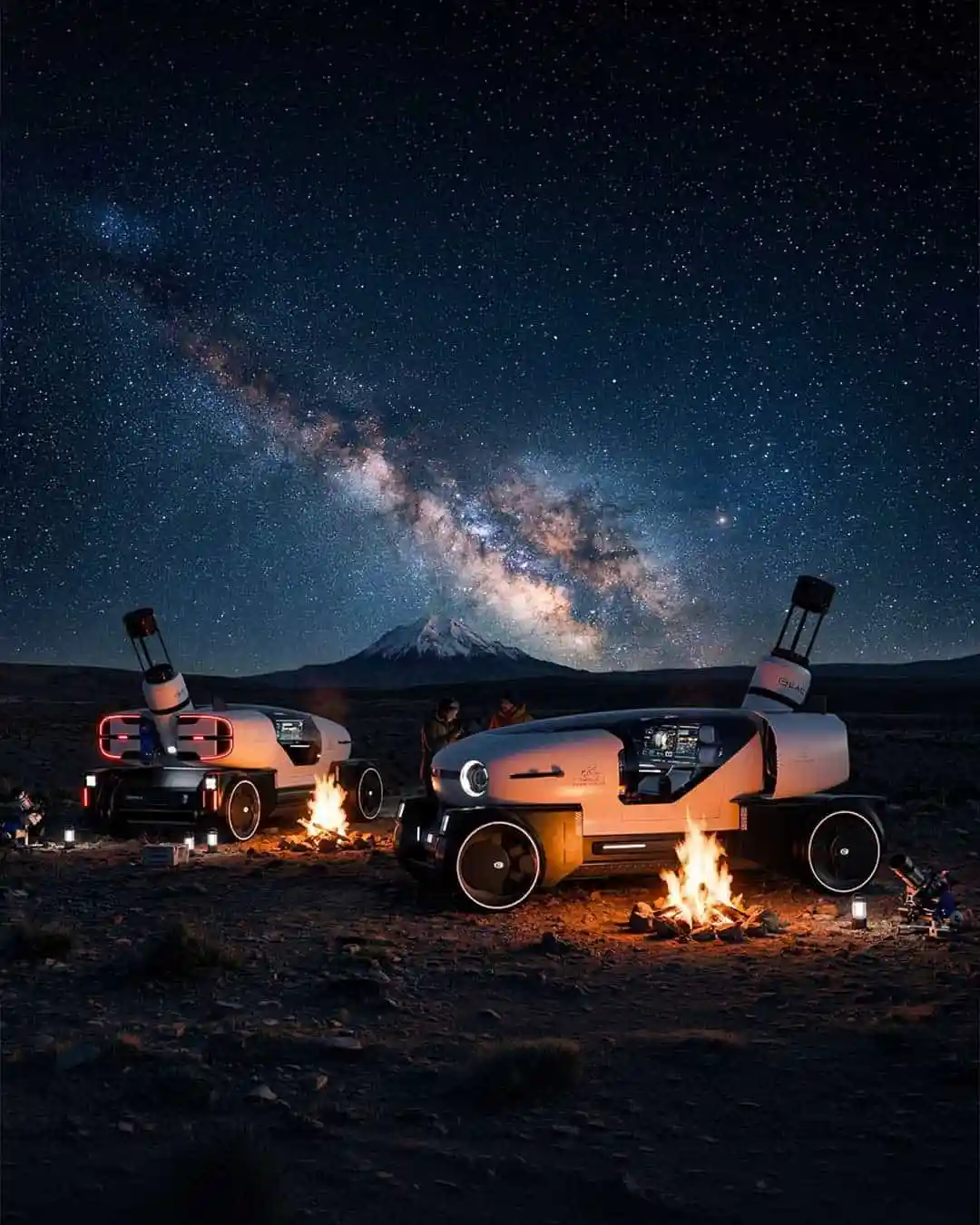 Galileo Concept Car Transforms into a Mobile Observatory
